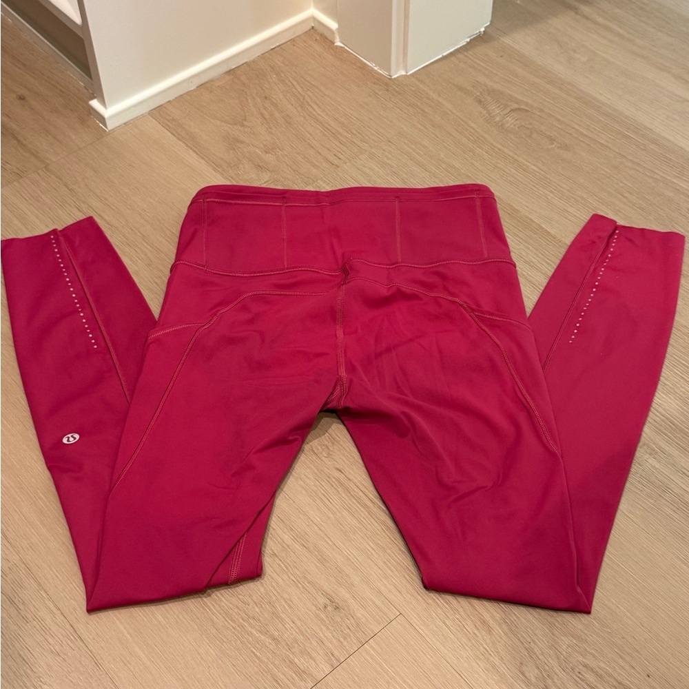 lululemon athletica Magenta Pink Leggings